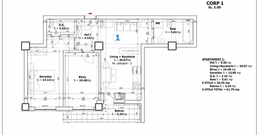 Apartament Central