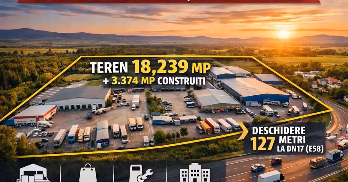 Teren intravilan de vânzare de 18239 mp, în Gura Humorului