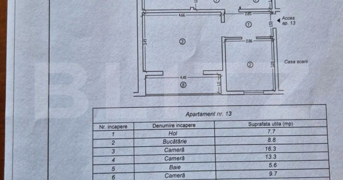 Apartament de vânzare cu 3 camere, mobilat în zona Circumvalațiunii, Timișoara