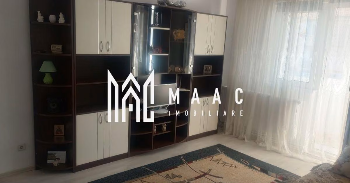 Apartament de vânzare cu 2 camere, mobilat în zona Vasile Aaron, Sibiu