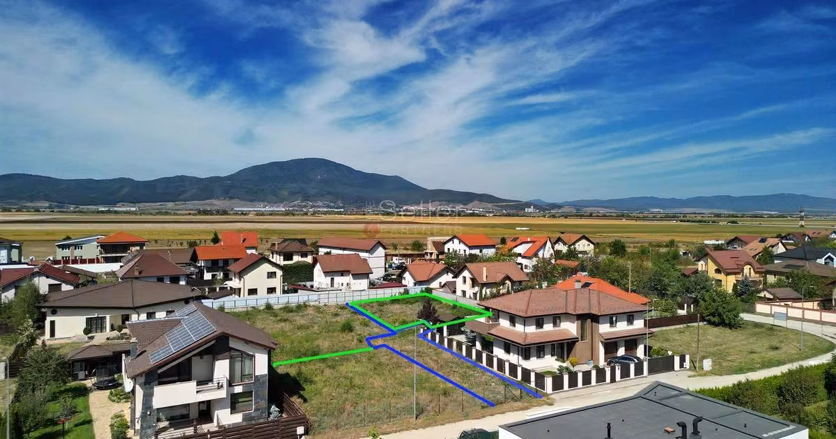 Teren Construcții intravilan de vânzare de 823 mp, în Ghimbav