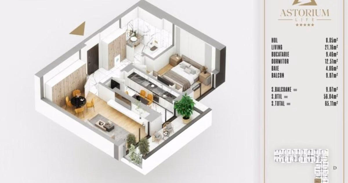 Apartament de vânzare cu 2 camere în zona Theodor Pallady, Sector 3