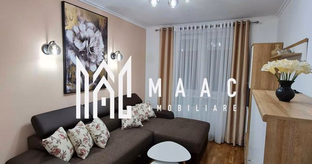 Apartament de vânzare cu 2 camere, mobilat în zona Hipodrom 2, Sibiu
