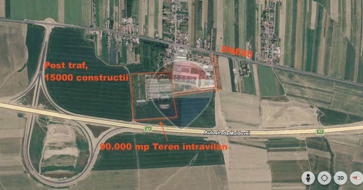 Spațiu comercial · 16000 m², Pufești, Adjud