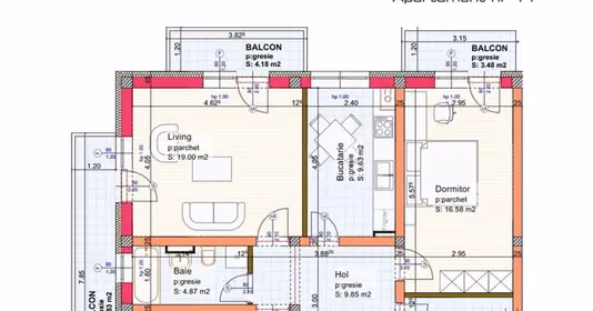 Apartament Tractorul