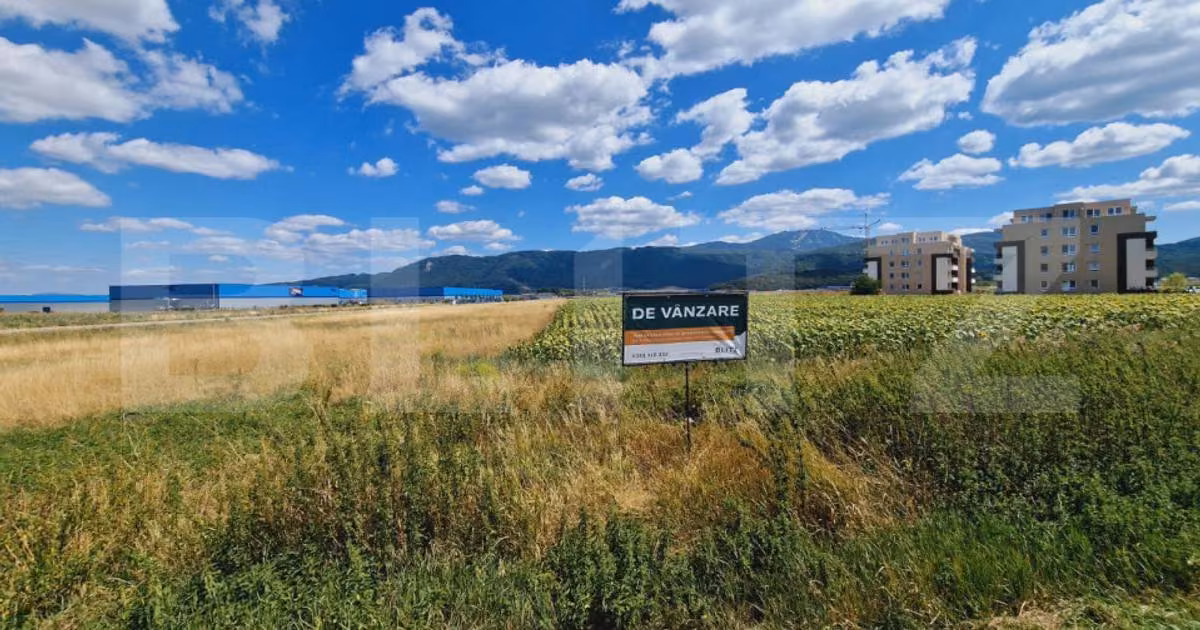 Teren Construcții intravilan de vânzare de 2923 mp, în zona Exterior Vest, Brașov