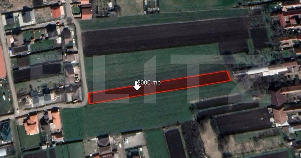 Teren Construcții intravilan de vânzare de 2000 mp, în zona Exterior Est, Brașov
