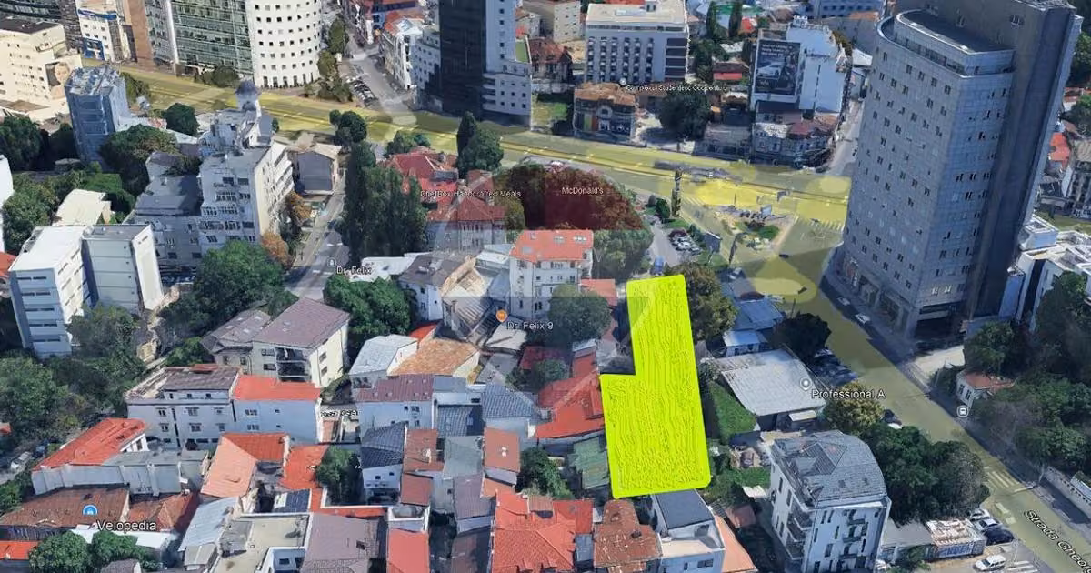 Teren Construcții intravilan de vânzare de 1039 mp, în zona Victoriei, Ultracentral
