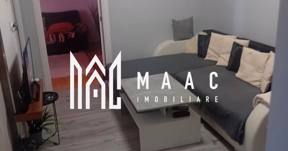 Apartament de vânzare cu 2 camere, mobilat în zona Vasile Aaron, Sibiu