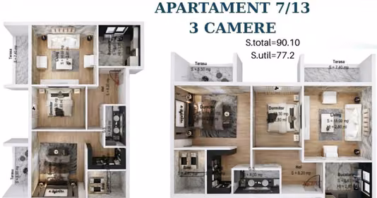 Apartament Titan