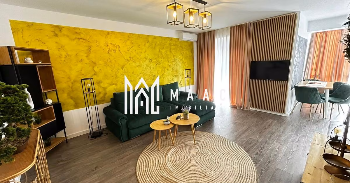 Apartament de vânzare cu 3 camere, mobilat în zona Ștefan cel Mare, Sibiu