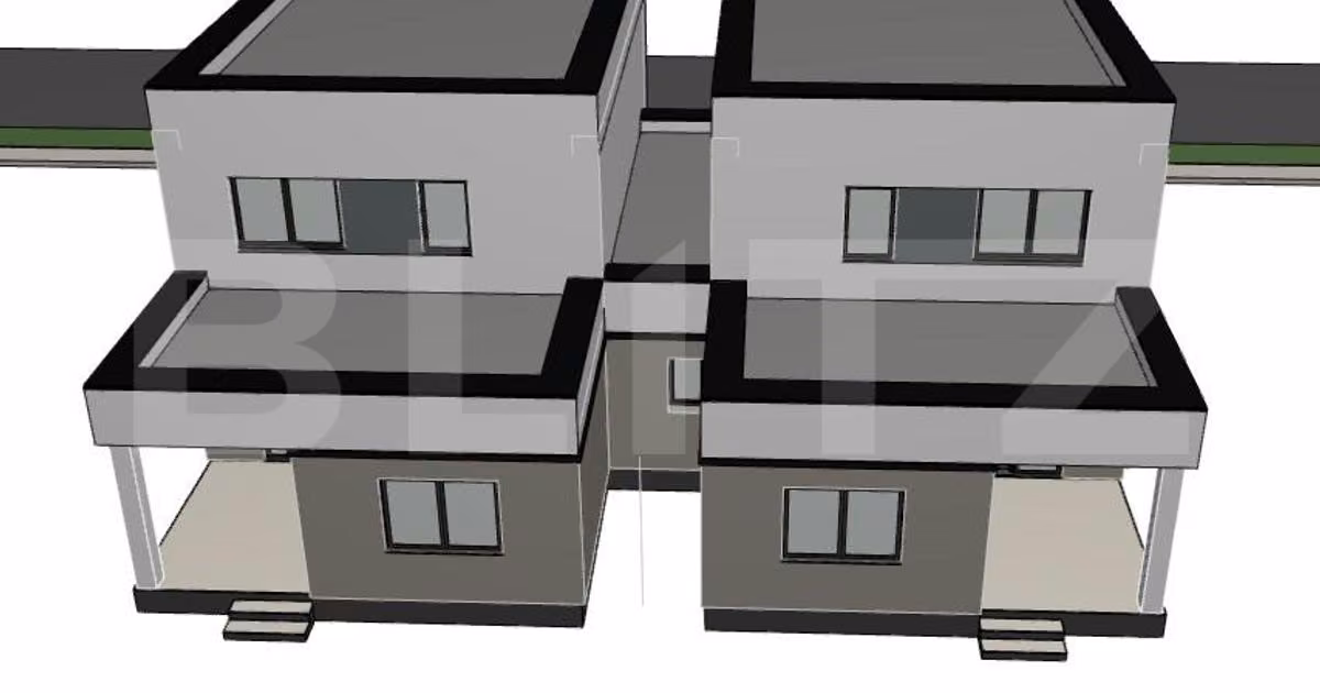 Duplex de vânzare cu 4 camere în Săcălaz