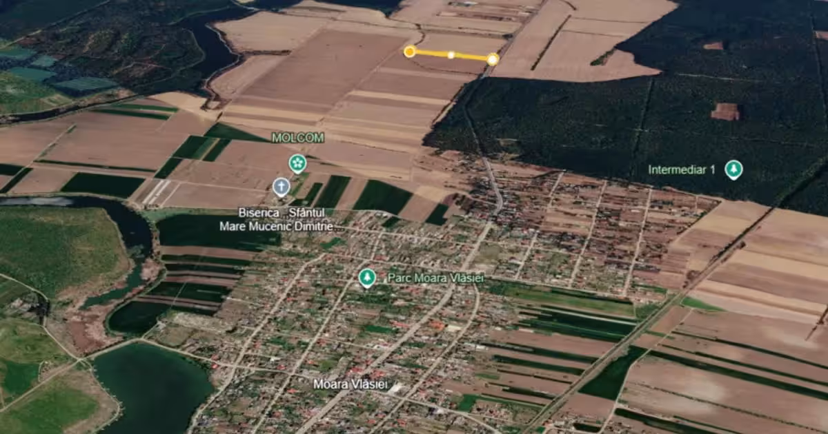 Teren intravilan de vânzare în Gruiu