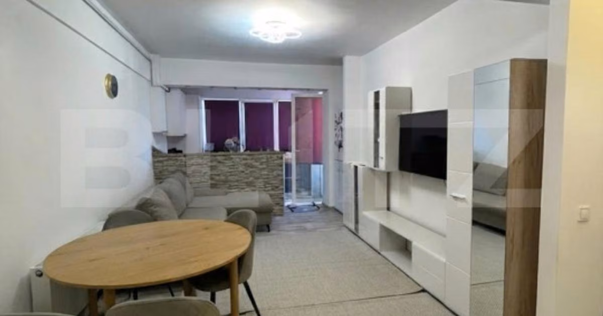 Apartament de vânzare cu 2 camere, mobilat în Baciu