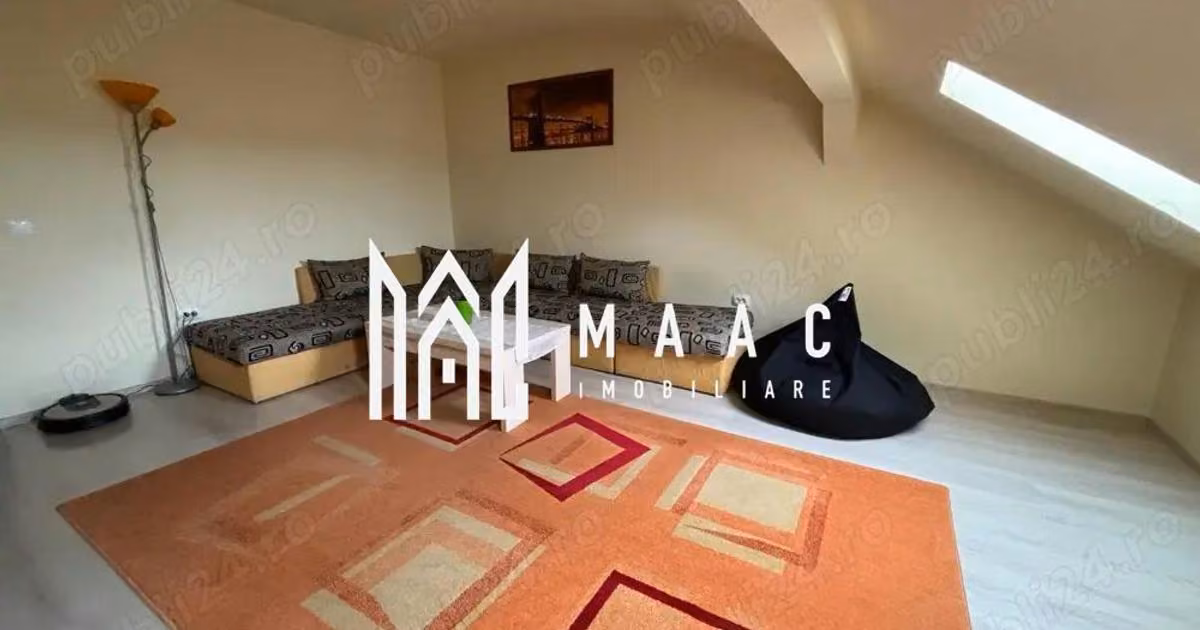 Apartament de vânzare cu 3 camere, mobilat în zona Ștrand, Sibiu