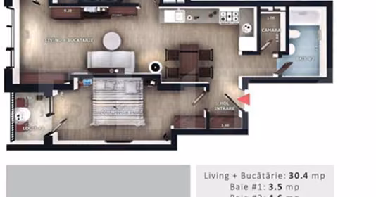 Apartament Florești