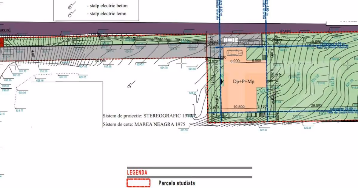 Teren Construcții intravilan de vânzare de 1375 mp, în Feleacu