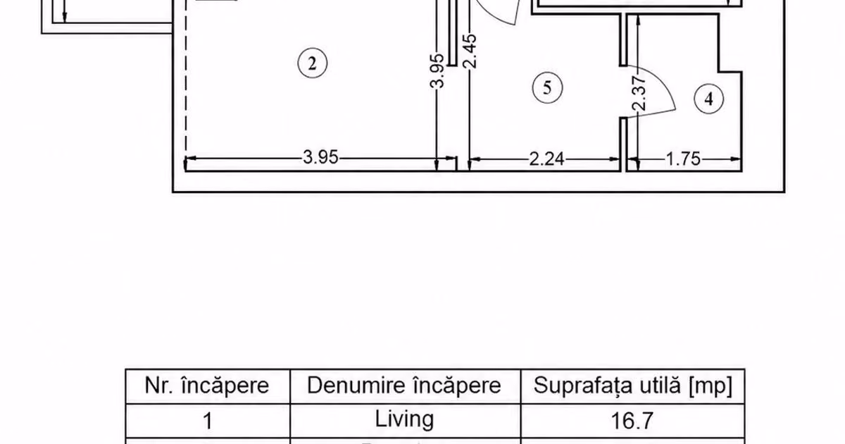 Apartament de vânzare cu 2 camere în zona Floreasca, Sector 1