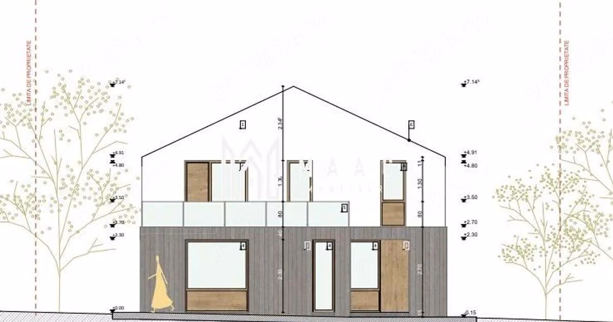 Teren Construcții intravilan de vânzare de 413 mp, în Cristian
