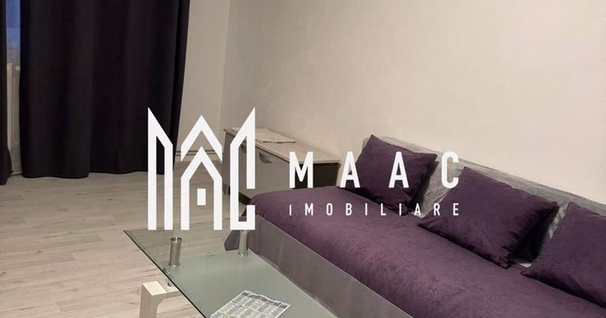 Apartament de vânzare cu 2 camere, mobilat în zona Vasile Aaron, Sibiu