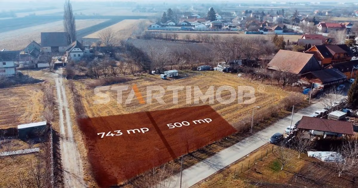 Teren Construcții intravilan de vânzare de 500 mp, în zona Stupini, Brașov