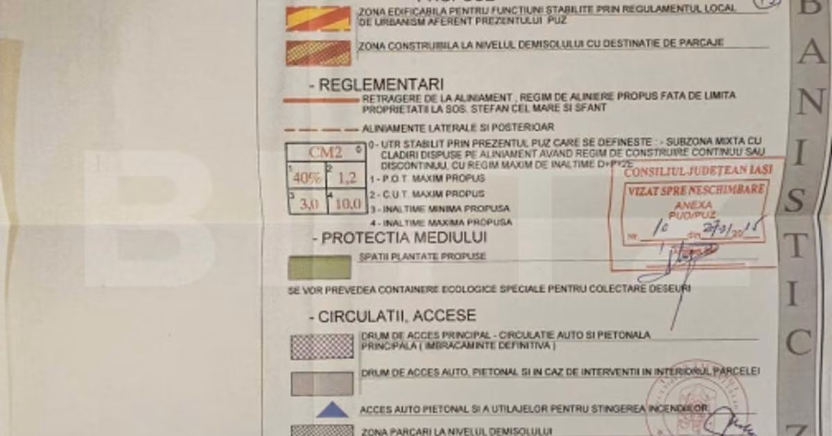 Teren Construcții intravilan de vânzare de 1947 mp, în zona Copou, Iași