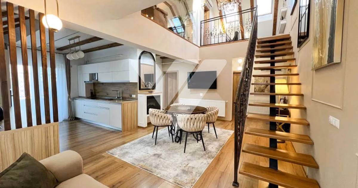 Penthouse de vânzare cu 4 camere, mobilat în zona Arhitecților - Calea Cisnădiei, Sibiu
