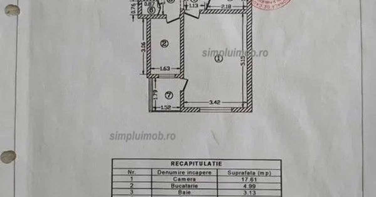 Garsonieră de vânzare în zona Doamna Ghica, Sector 2