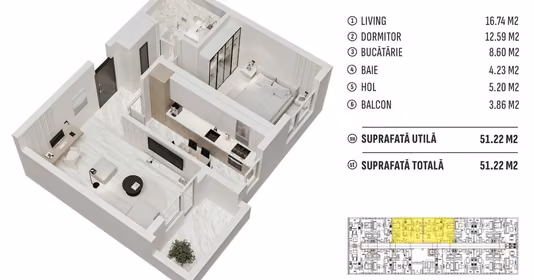 Apartament Militari