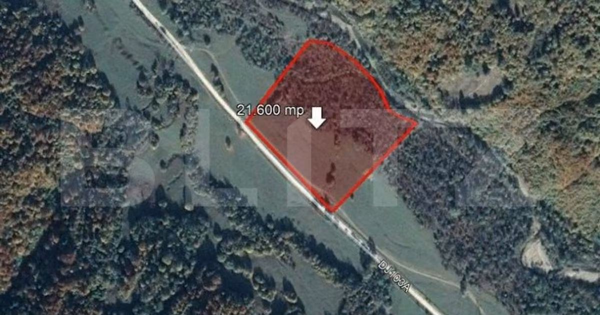 Teren Construcții extravilan de vânzare de 21600 mp, în zona Exterior Est, Brașov