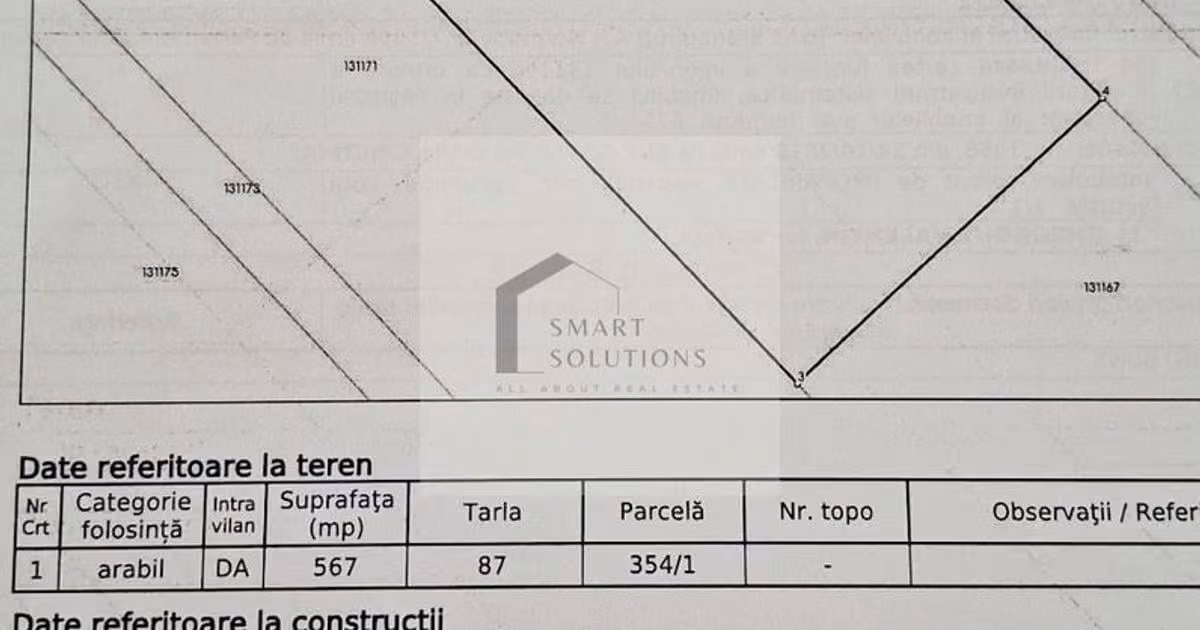 Teren agricol intravilan de vânzare de 700.08 mp, în Bragadiru