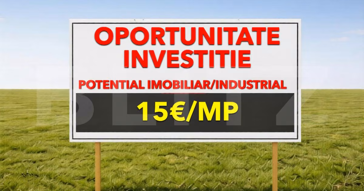 Teren agricol extravilan de vânzare de 4051 mp, în Giroc