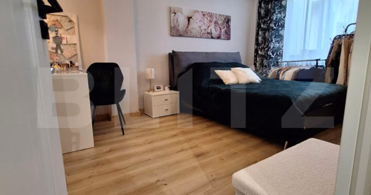 Apartament de vânzare cu 2 camere, mobilat în Florești