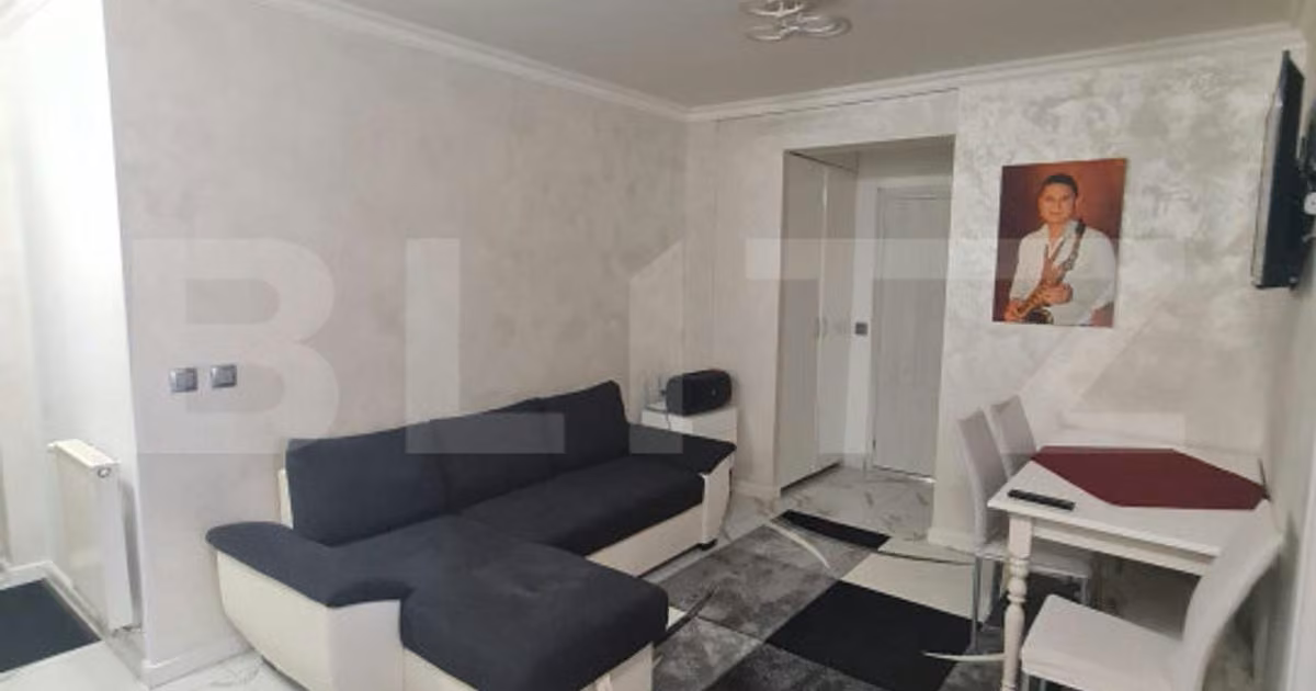 Apartament de vânzare cu 3 camere, mobilat în Florești