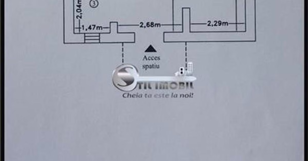 Apartament de vânzare cu 2 camere în zona Tătărași, Iași