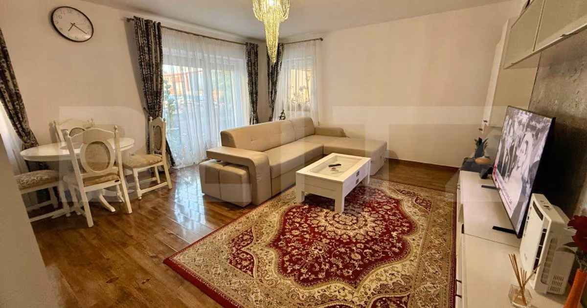 Apartament de vânzare cu 2 camere, mobilat în Florești