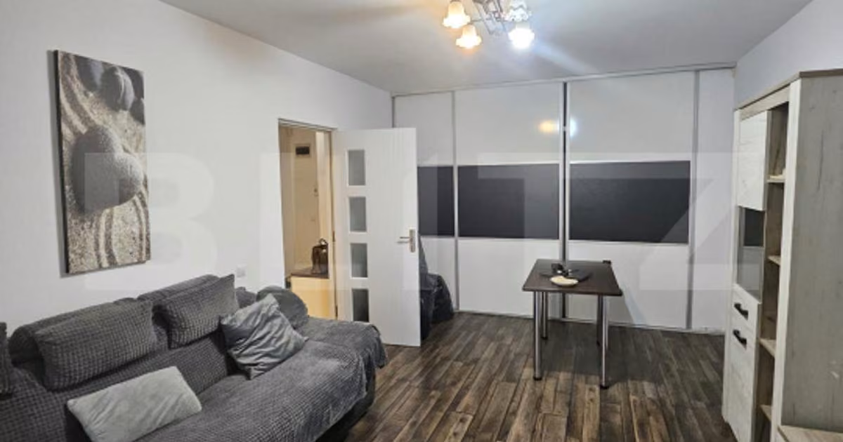 Apartament de vânzare cu 2 camere, mobilat în Florești