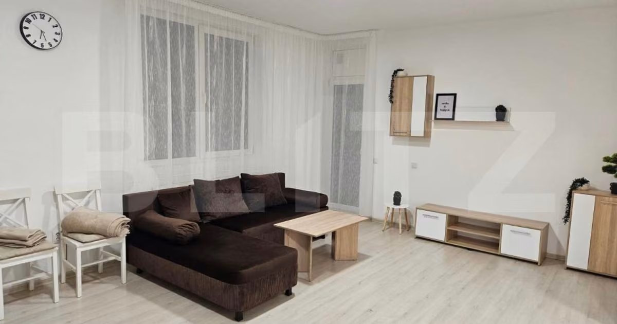 Apartament de vânzare cu 2 camere, mobilat în Florești