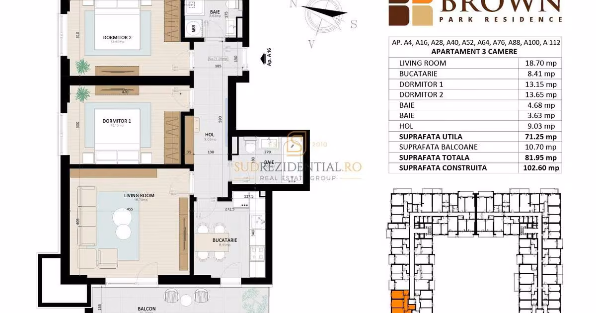 Apartament de vânzare cu 3 camere în zona Metalurgiei, Sector 4