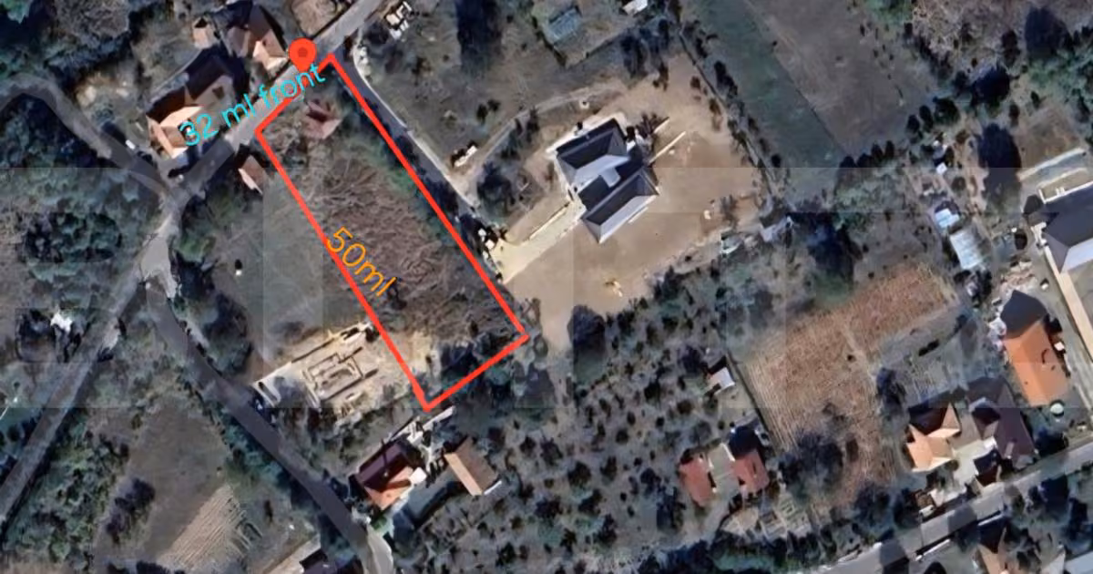 Teren Construcții intravilan de vânzare de 1606 mp, în zona Exterior Sud, Cluj-Napoca