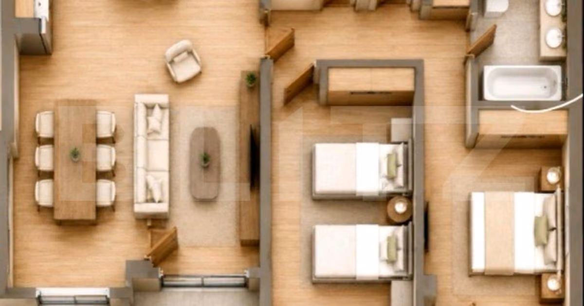 Apartament de vânzare cu 3 camere în zona Aradului, Timișoara