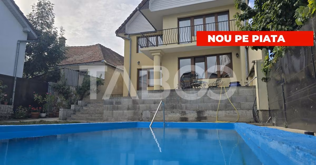 Duplex de vânzare cu 5 camere, mobilat în zona Turnișor, Sibiu