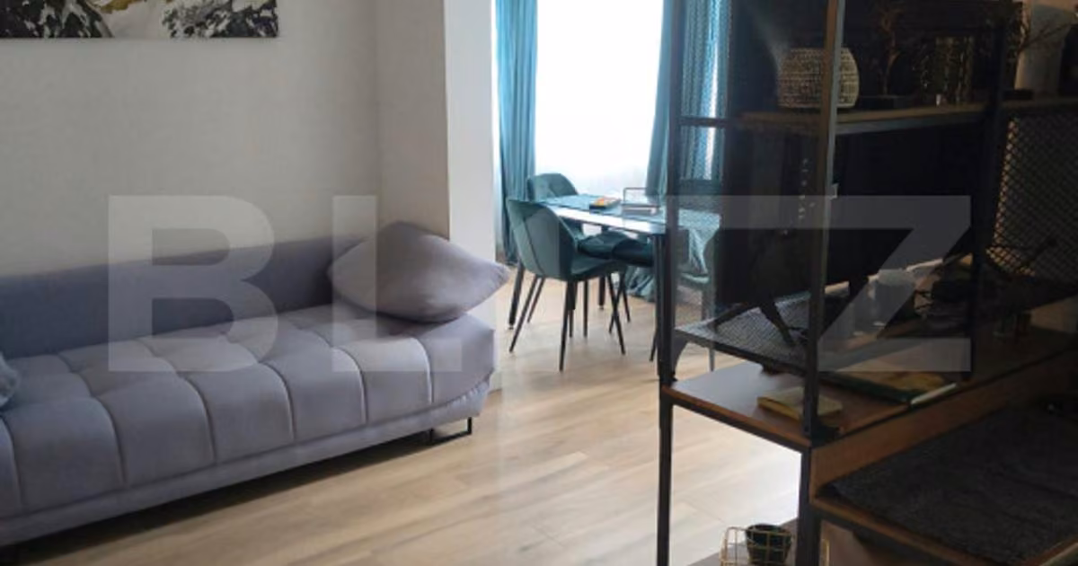Apartament de vânzare cu 2 camere, mobilat în Florești