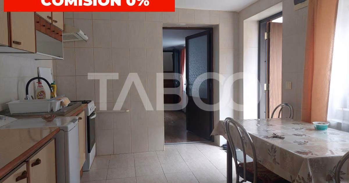 Apartament de vânzare cu 5 camere, mobilat în Cisnădie