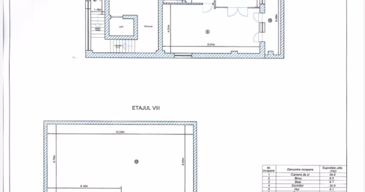 Penthouse de vânzare cu 5 camere în zona Baba-Dochia, Timișoara