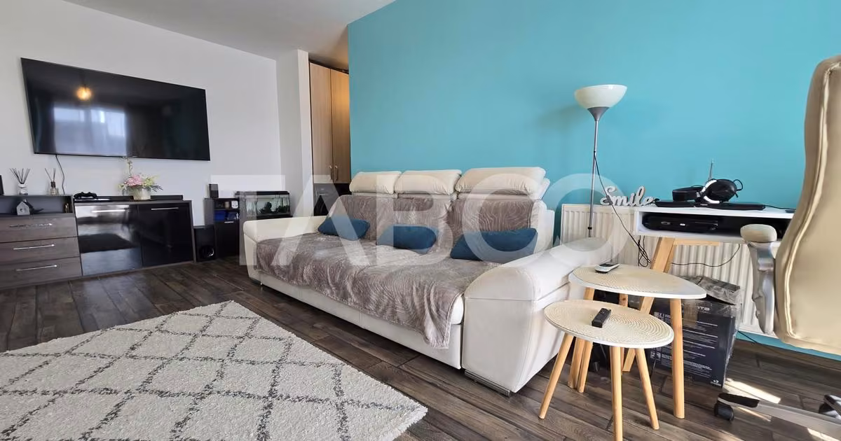 Apartament de vânzare cu 2 camere, mobilat în zona Arhitecților - Calea Cisnădiei, Sibiu