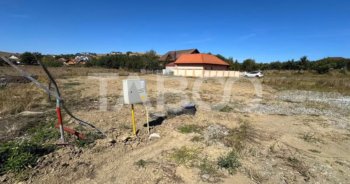 Teren Construcții intravilan de vânzare de 649 mp, în Șura Mare