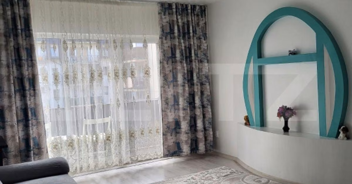 Apartament de vânzare cu 2 camere, mobilat în Florești