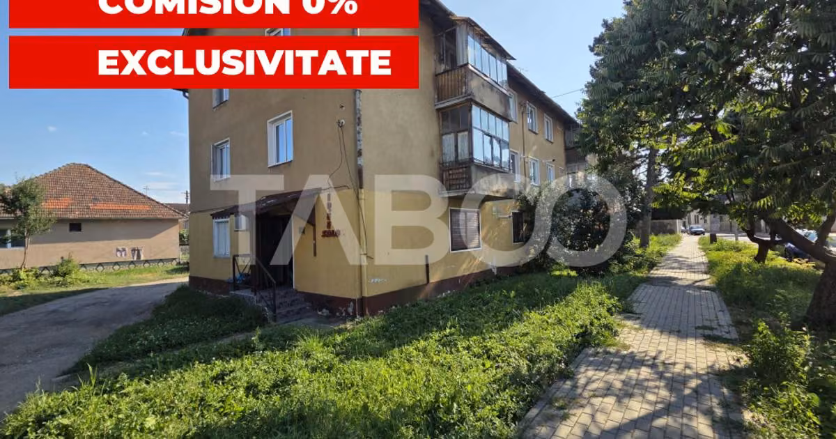 Apartament de vânzare cu 2 camere în Făgăraș
