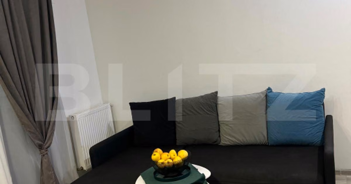 Apartament de vânzare cu 2 camere, mobilat în Florești